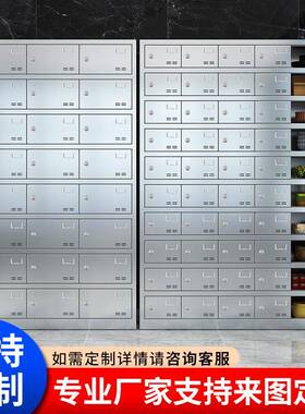 304不锈钢OUM食堂碗柜校餐具柜员工餐学盘柜单多格位多门储饭盒物