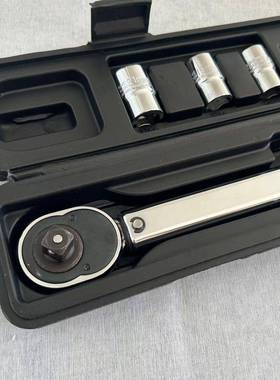 可调扭轮力手扳筒高精度工业级力矩扳手MBJ快速汽修胎套公斤扳手