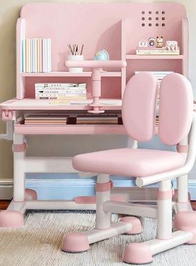 童学习桌手摇课小学字生家43416用桌写桌椅套装儿可升降课桌椅新