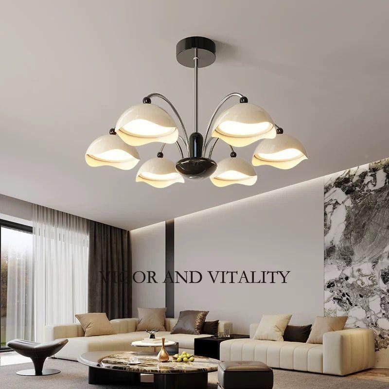 202吊5新款客厅灯意式极简蛋壳约大厅主949灯轻奢简全光谱护餐眼,家装灯饰光源,智能吊灯,淘宝优惠券,粉丝福利购,淘宝优惠卷