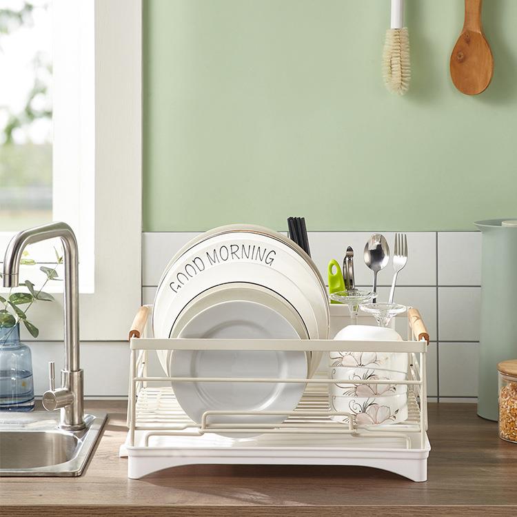 直槽销厨房木结钢沥合不锈XZ-20007钢水碗碟架水架餐具沥水碗碟收