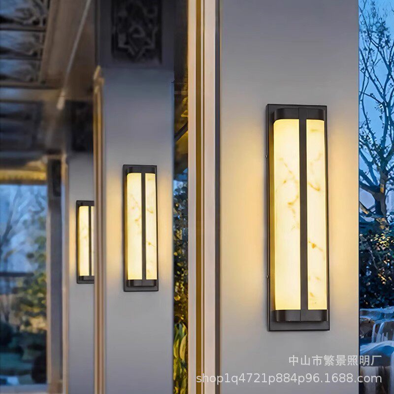 简约现代户外防水壁灯别墅庭院灯花园外墙灯小区大门灯室外防水灯