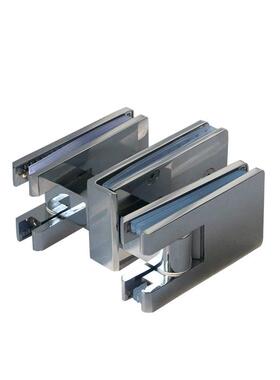 淋浴房门双用1夹璃铰H202TRC-链浴房开玻门固二定夹码T型80°调节