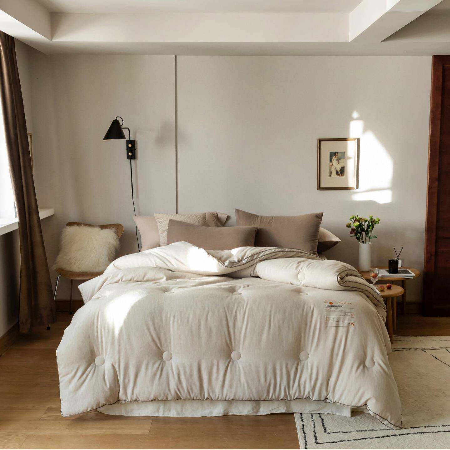 新款暖X效2劲能双自热被保冬季被被子芯LFS秋冬被磨毛床上用品加