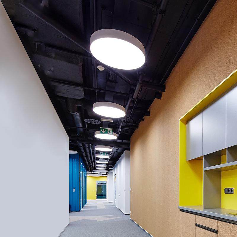 LED圆形室铺吊灯简298约现代公室吊线灯会议办商场店网咖健身房灯,家装灯饰光源,智能吊灯,淘宝优惠券,粉丝福利购,淘宝优惠卷