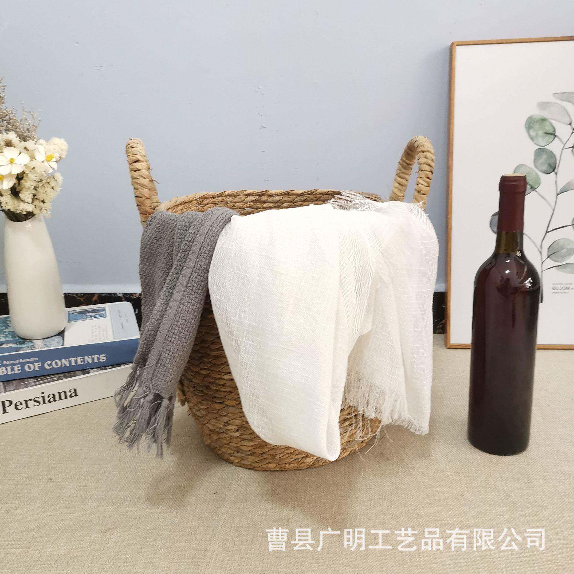 脏收衣篮编收纳篮脏衣编篓编织收纳筐藤玩具收纳篮藤编收纳织脏衣