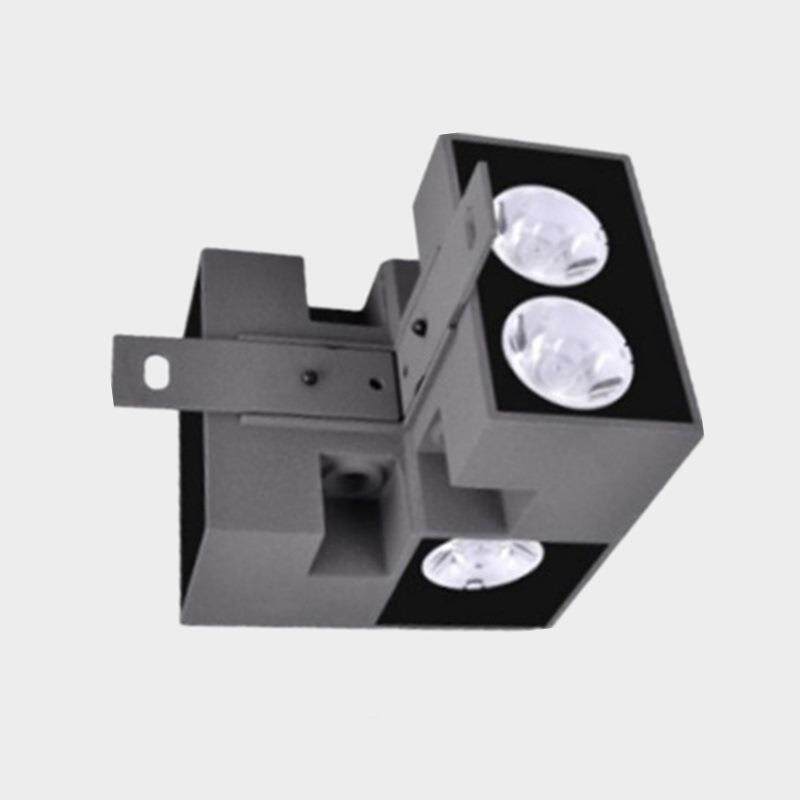 户外LED拐角星向光灯暖白过道灯RGB点YTX-BD-3光源酒吧墙壁灯四直