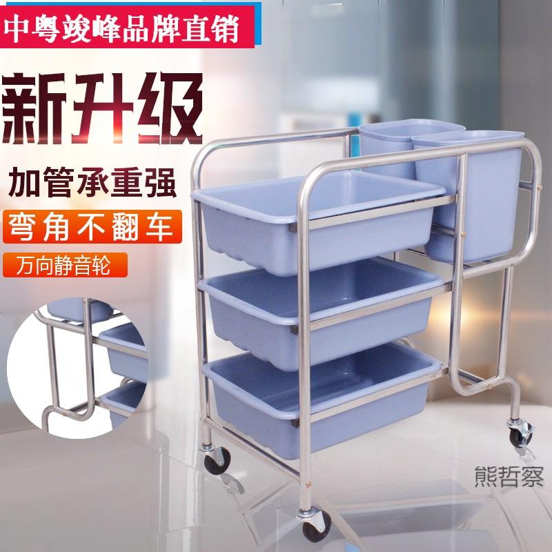 酒店收餐不swc-01车撤餐车收车带垃圾桶多功能锈餐厅饭碗店商用送