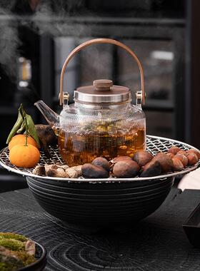 电围22js1124炉煮茶室烤内日罐罐茶煮茶器套装网红烤红式薯炉陶炉