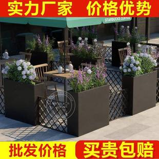 外铁艺不锈钢花箱制阳台组合种植户座椅市箱政庭院道路室定300外
