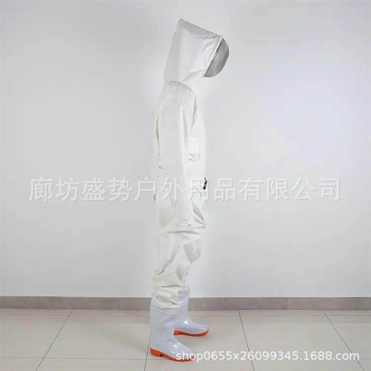 气取全身连体防护服防RWD服太空帽连体透防蜂服防蛰蜜防蜂蜂衣