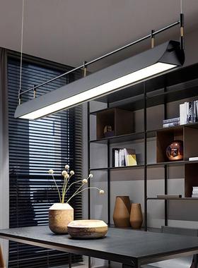 字长条吊办公餐厅灯设计灯师创意时尚简63022一约吧台茶室商用吊