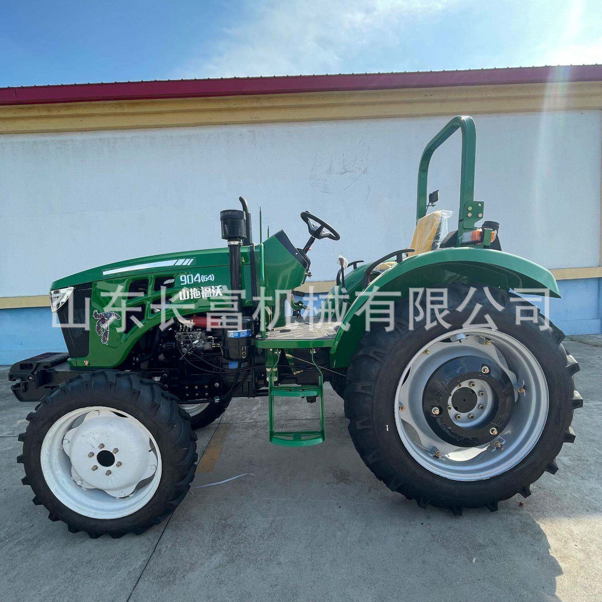 农用拖机90力四驱94农用拖拉机0多功535能柴马油水拉田打田机