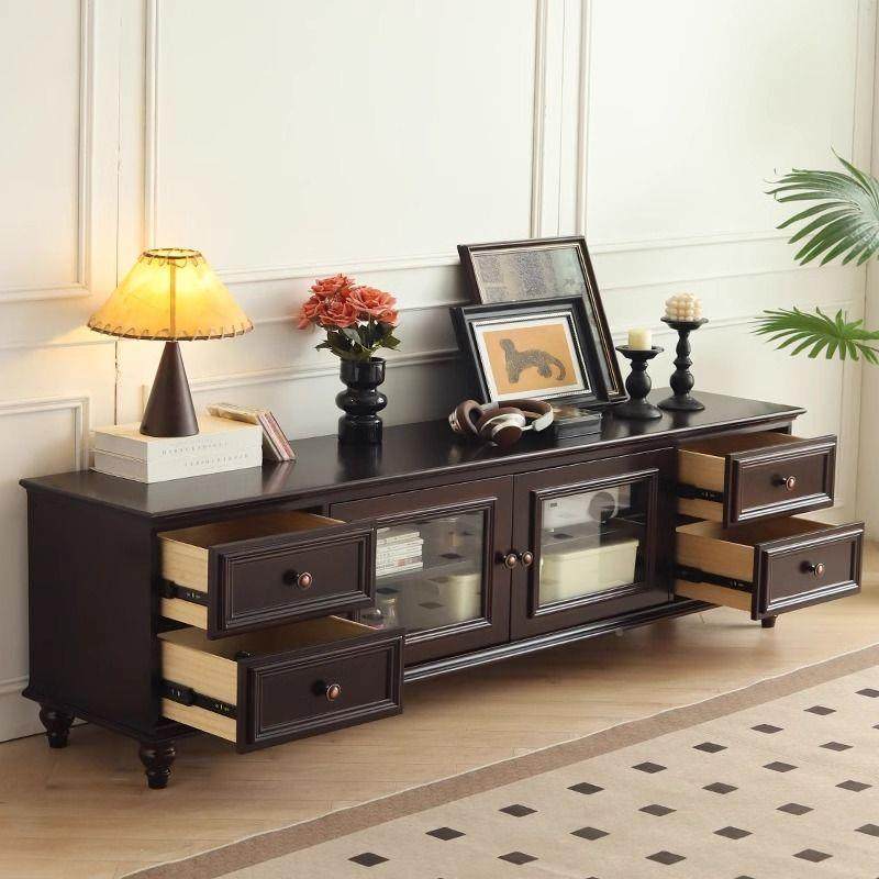 实木电视柜复简小约客厅古户型家用地柜轻奢黑美茶几组合落588地,玩具/童车/益智/积木/模型,其它,淘宝优惠券,粉丝福利购,淘宝优惠卷