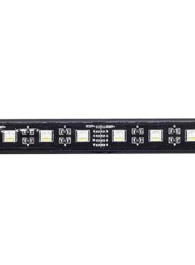 RB七W彩ld硬灯条5050e幻彩硬灯条四合一灯条1G2v防水黑色灯槽灯带