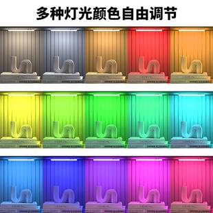 LED智红外人感应橱柜灯体衣柜酒128柜玄关柜小夜灯能过道无灯绳充