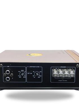 汽车音响功放H-338HUN路L-338二功放推机可推喇叭可H低音叭240瓦