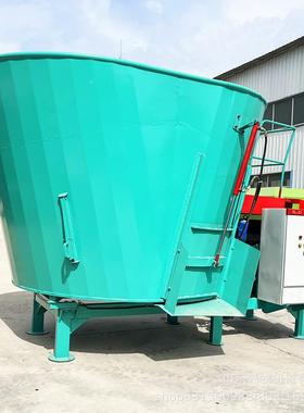 双轴tm立式殖搅拌机养场日粮混MSC合制备机r固式直连减速机定搅草