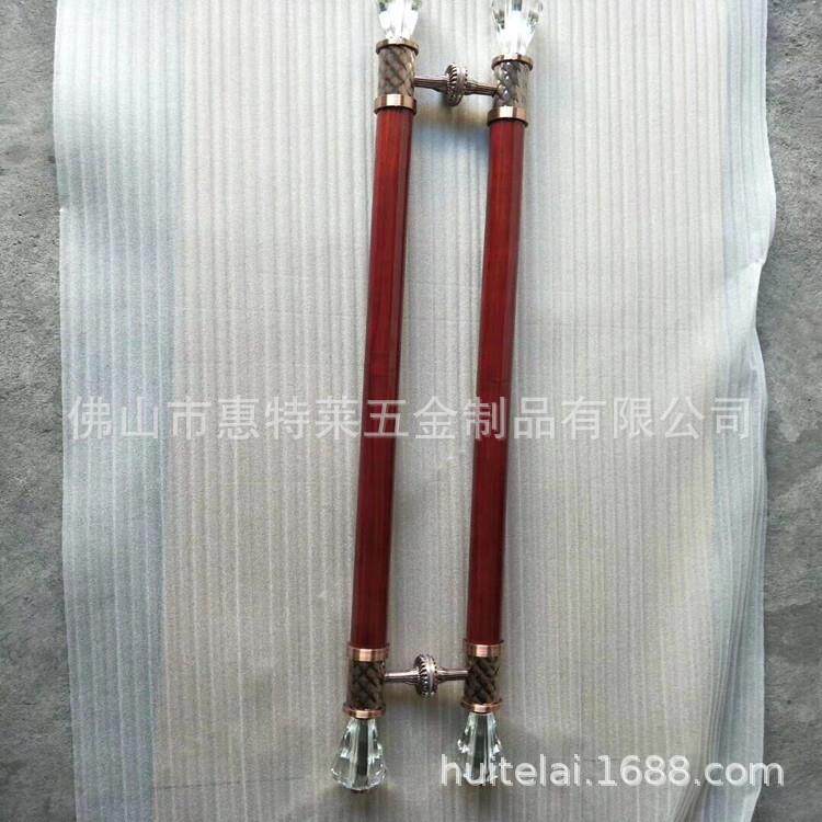 大花头仿欧式复门古水晶门拉手酒店ktv门大把手木玻璃门大拉手厂