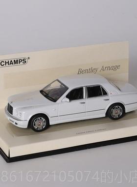高档迷你切 Minichmpas 1：430 宾利arnag e 205 白色 合金汽车模