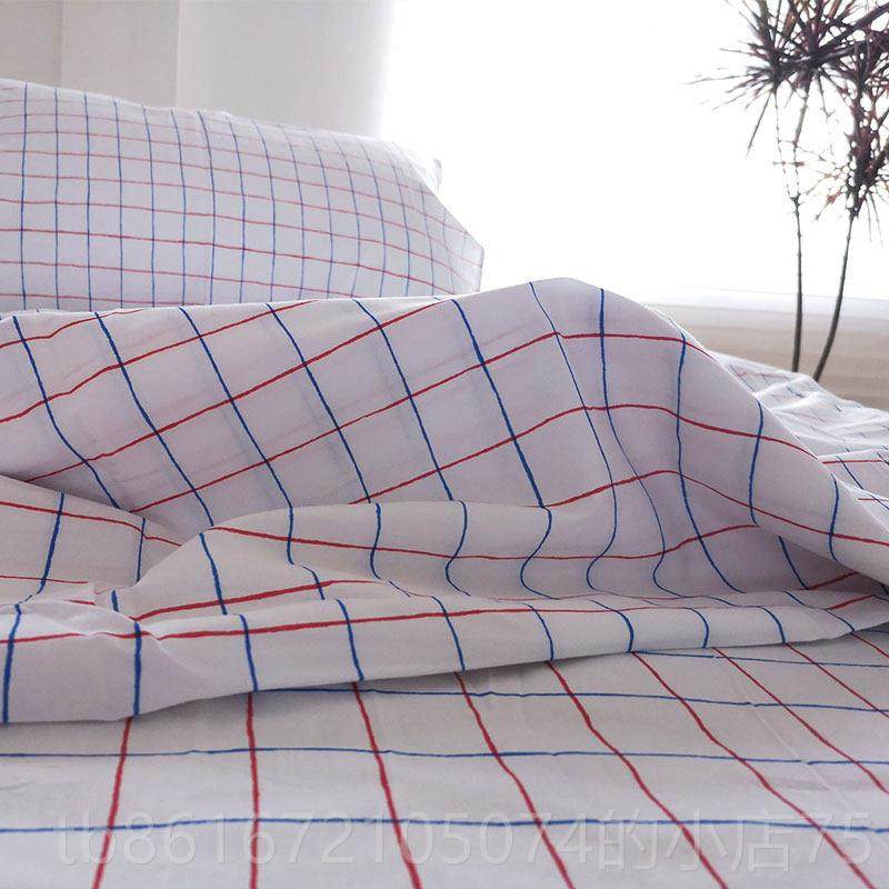 高档特价秋冬纯棉格子1简约三四件套床单被套1枕套单人.2m1.m.58,床上用品,床品套件/四件套/多件套,淘宝优惠券,粉丝福利购,淘宝优惠卷