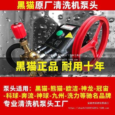 上海黑压55/58型用洗56168车机泵头高清洗机机头水泵抽水猫总成直