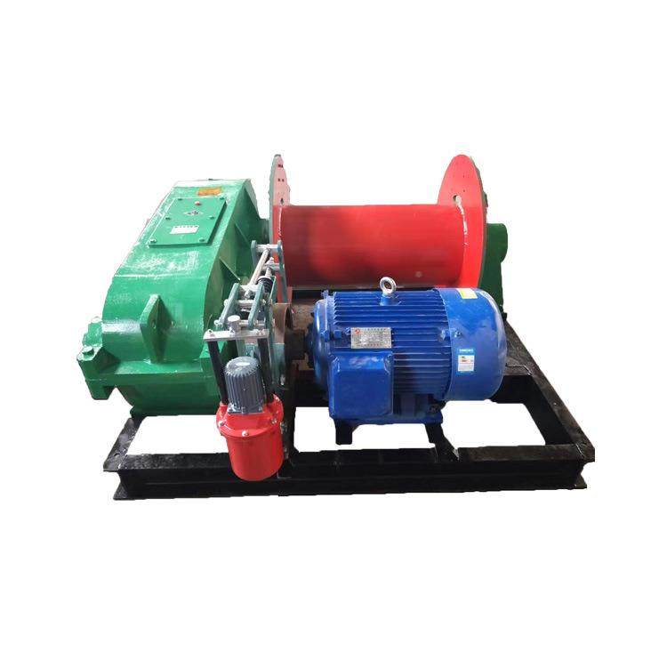 达世快速赛电动卷卷扬机981吨电磁双筒绞盛车快速慢速起重用