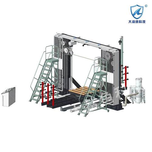 铁金属管道业切割机大型CVX工用核拆电设施除切铁绳钢锯机可干切