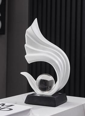 轻奢酒柜柜客摆件电视艺术家居装饰品公办室风生SHDK1703水起厅感