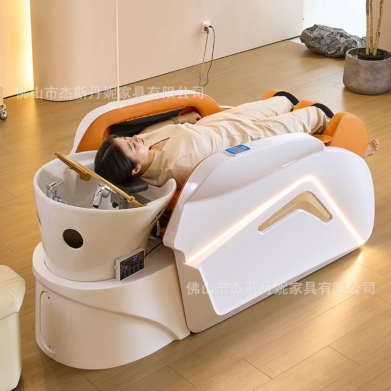 美发理发店头疗床陶电动智能水瓷循环JS-A32T速恒温熏蒸洗脸按摩