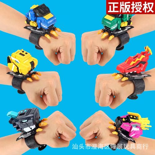 正版特工队超级恐龙力量变形玩具