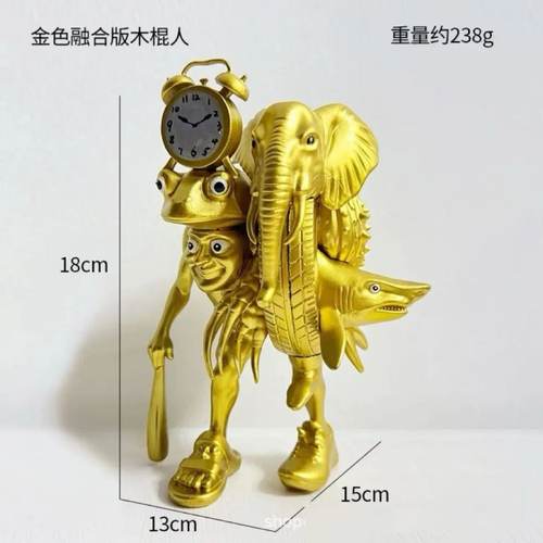 包邮山海经木棍人手办仙人掌大象