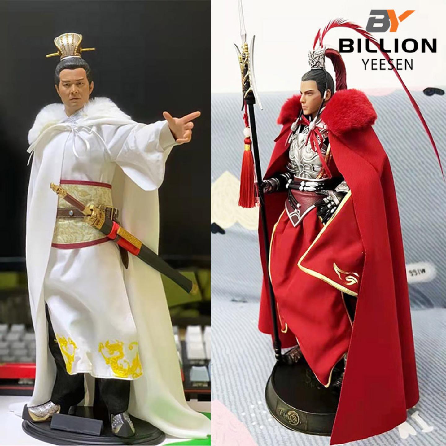 /毛领古代披风厘米兵人娃衣天策