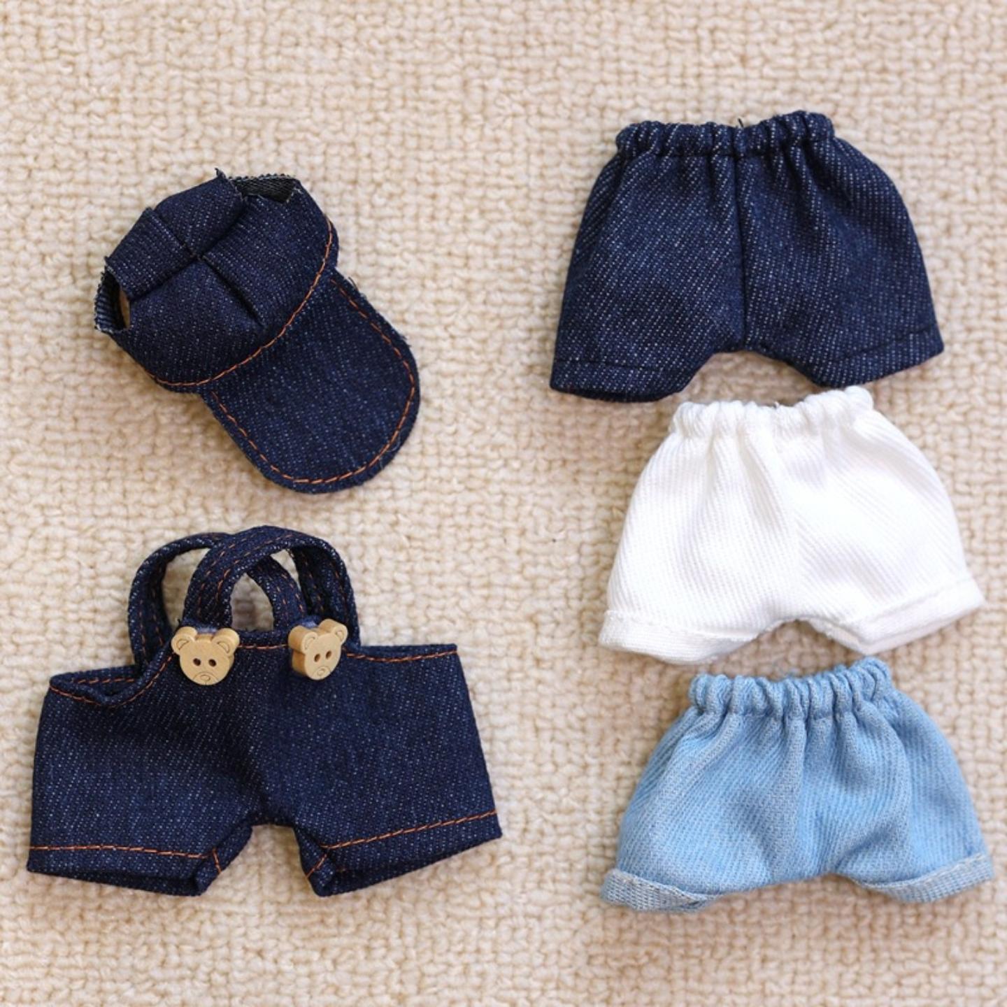 掌门狗公仔小帽子娃娃牛仔裤毛绒