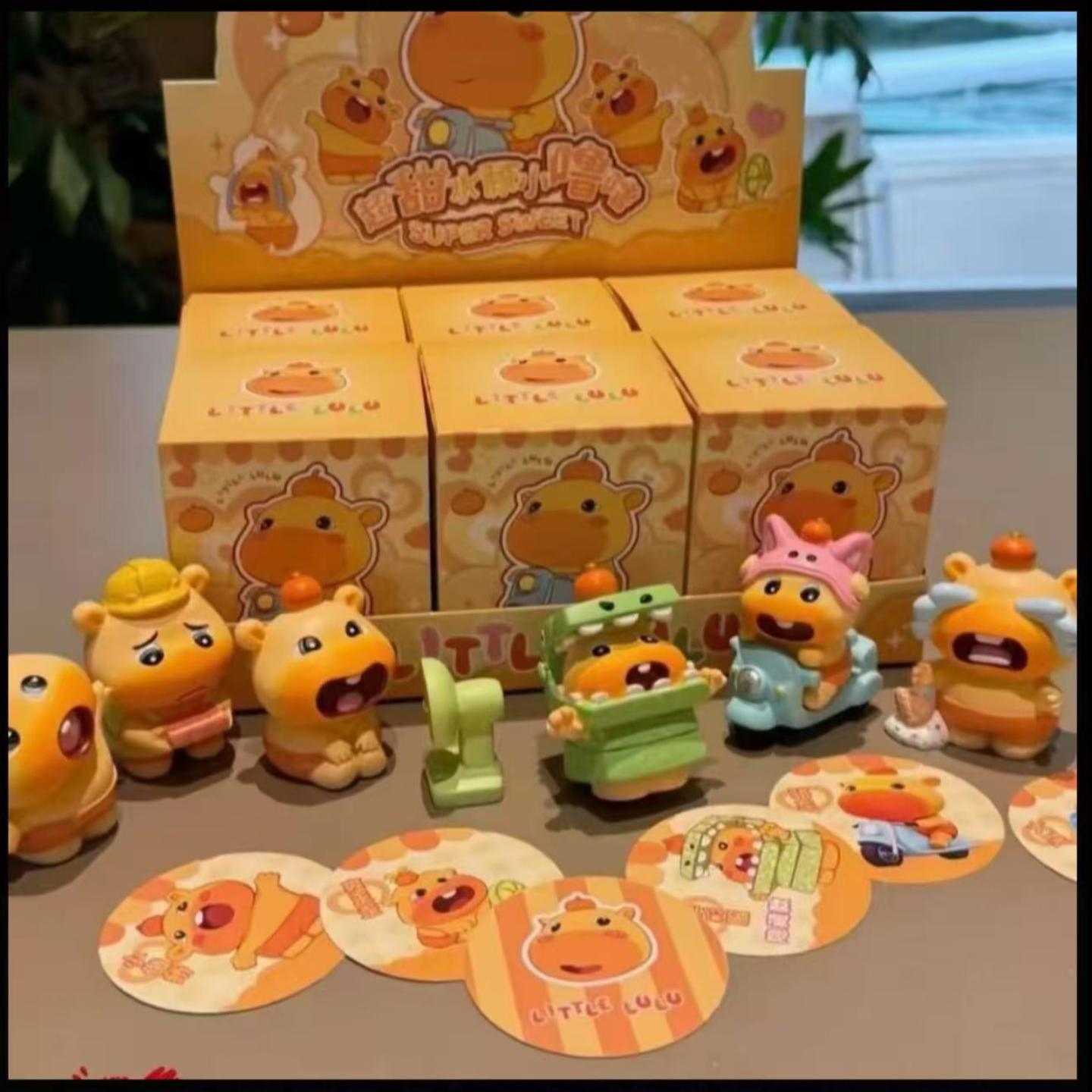 【超甜】新品水豚小噜噜盲盒潮玩