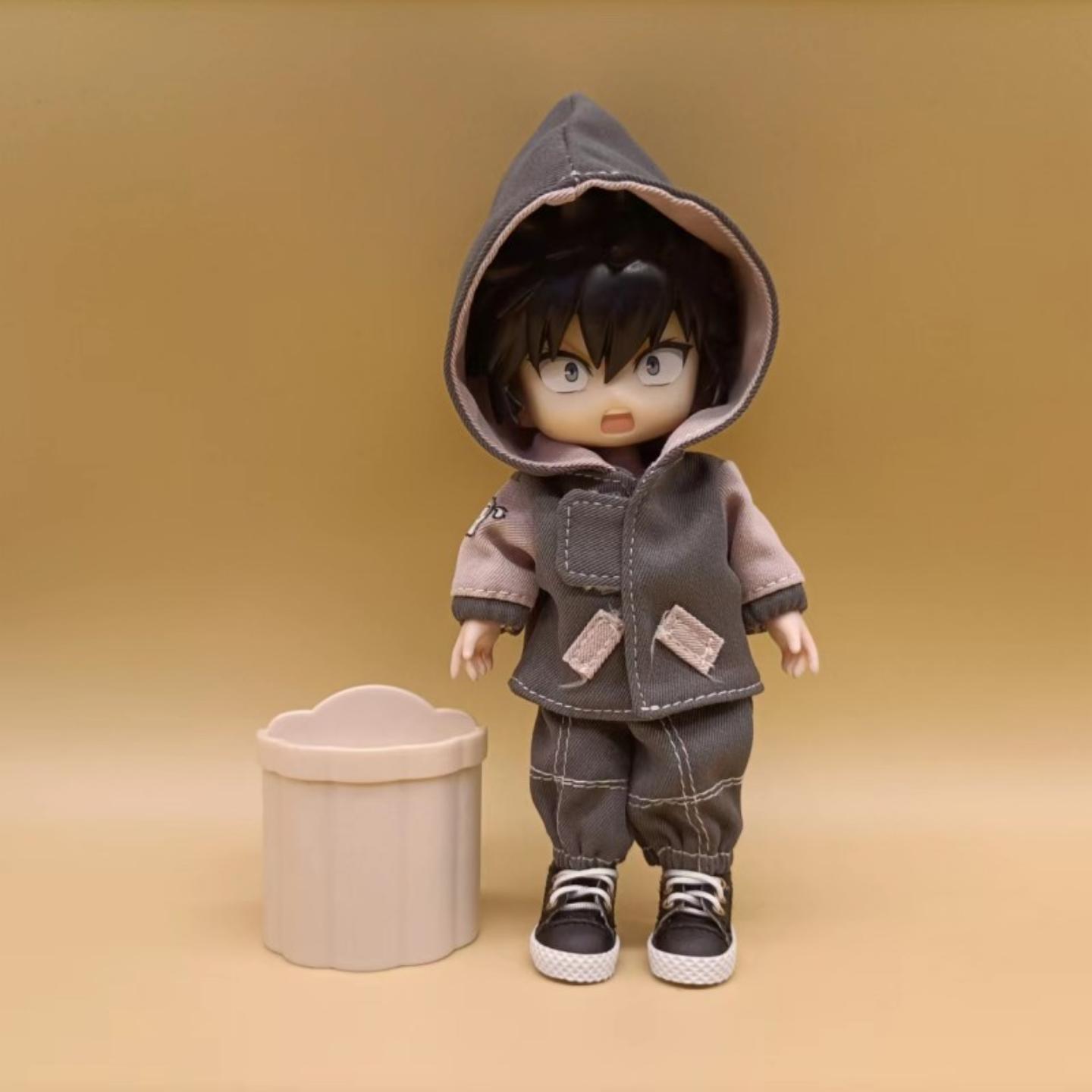 娃衣连帽卫衣套装娃娃衣服分裤子