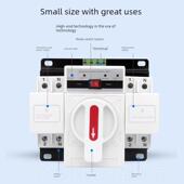 高档双电源自关动转换开关开单相22V 型63A 迷你家用0Cb白色号