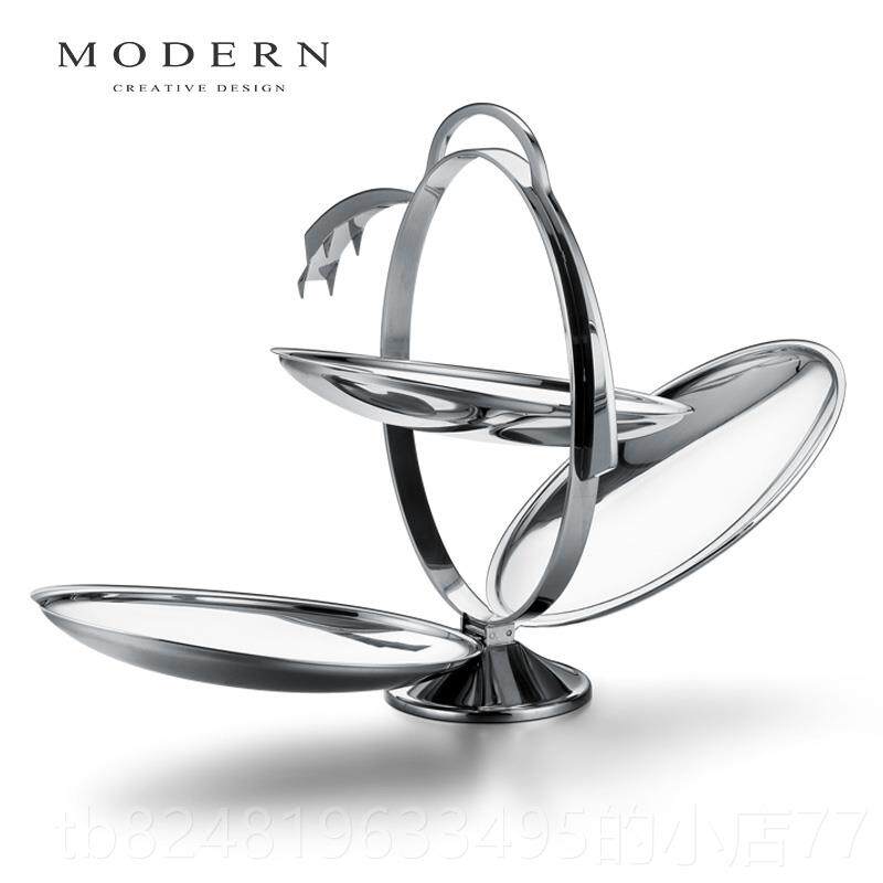 高档摩登心MODERN北欧轻盘奢折叠蛋糕架茶下午点水果酒店用品乔迁