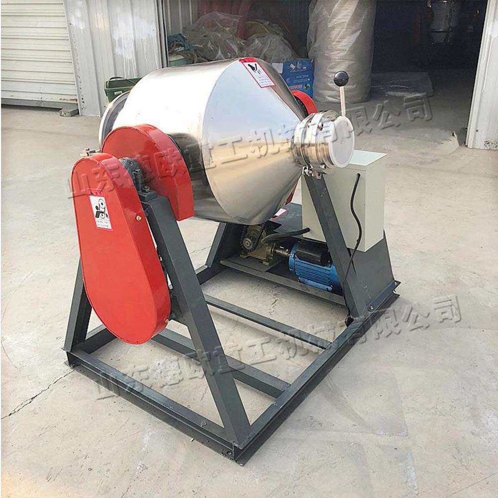 腰鼓式不锈钢搅拌设备建筑工程混凝土混合机农用粮食拌料搅拌机