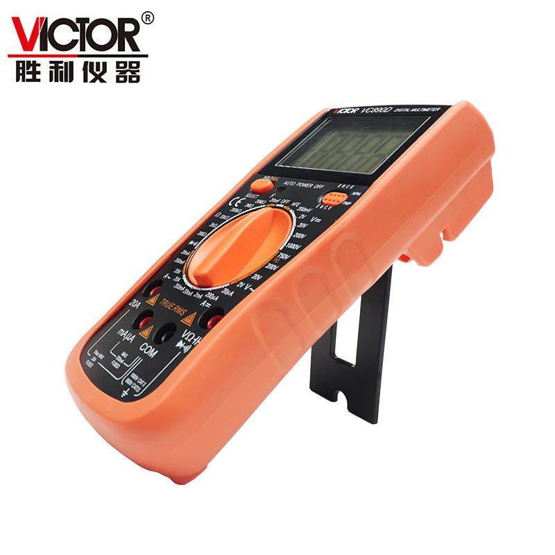 胜利仪器 VC890D C+ 万电容 多功能 防烧 数字万用表 电工