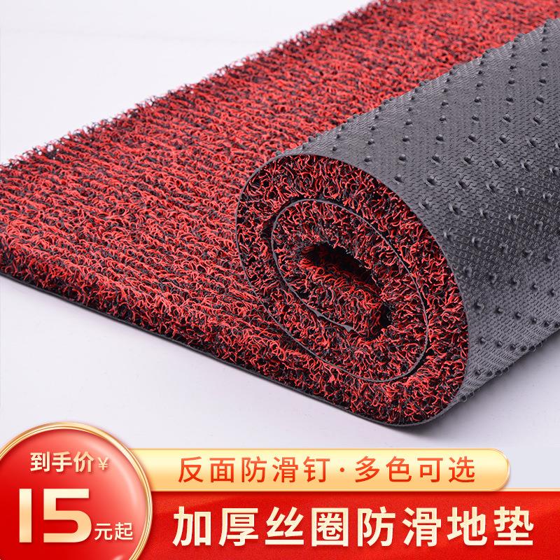 进门地垫入户门大门门口丝圈蹭脚垫子踩地毯家用防滑入门入户门垫