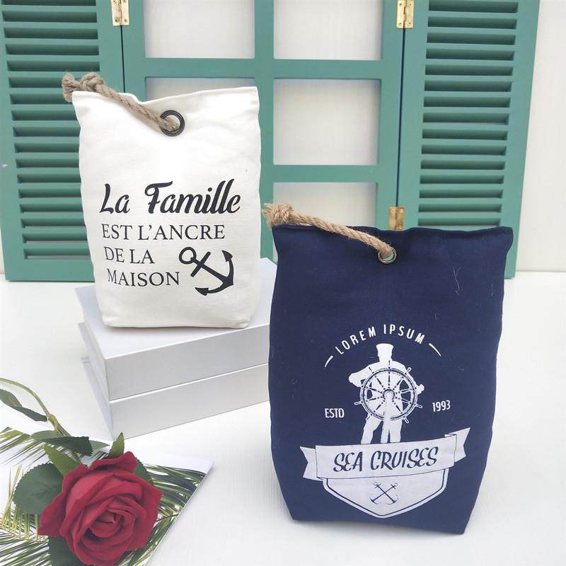 海洋风格创意家居布艺门档门阻小家居装饰品室内门塞装饰小摆件