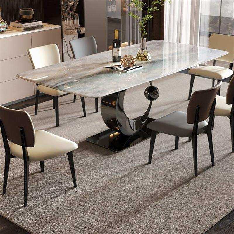 岩板餐桌家用意式轻奢现代简约悬浮高级感长方形超晶石餐桌椅组合,模玩/动漫/周边/娃圈三坑/桌游,模型制作工具/辅料耗材,淘宝优惠券,粉丝福利购,淘宝优惠卷