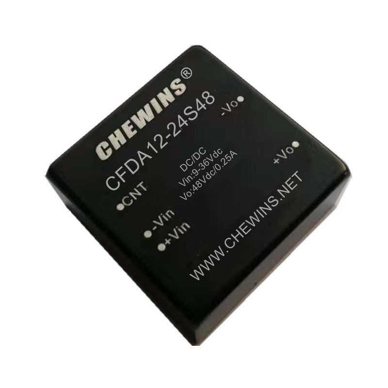 DC-DC电源模块9-36V输入24V转正负9V两路输出12W隔离CFDA12-24D09