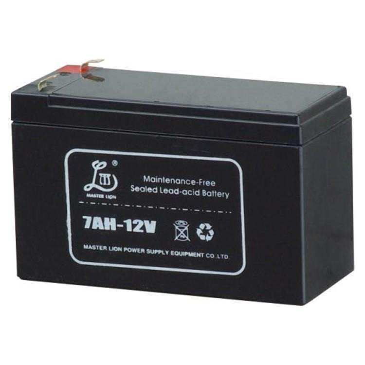 Masterlion蓄电池17AH-12V 雄狮12V17AH电压稳定 机房储能纸箱