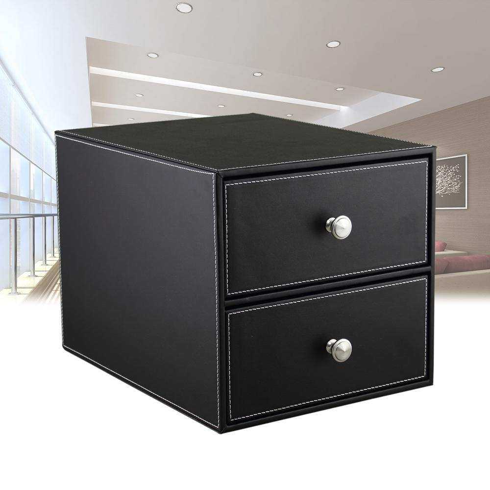 办公皮具用品文件收纳柜 桌面收纳皮质资料柜皮革文件大二抽,模玩/动漫/周边/娃圈三坑/桌游,模型制作工具/辅料耗材,淘宝优惠券,粉丝福利购,淘宝优惠卷