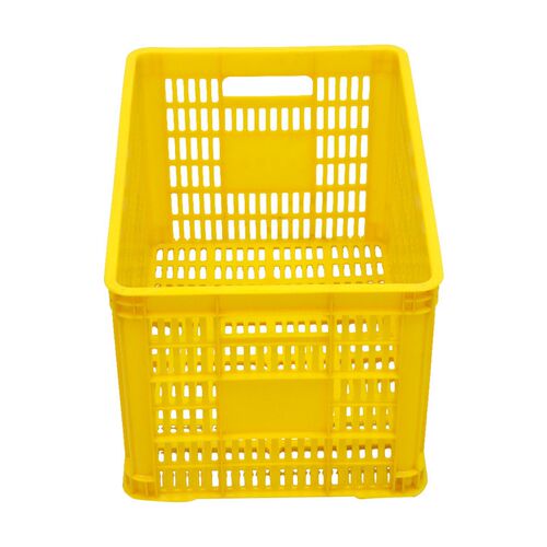 塑料520筐细眼塑服装玩具胶筐超市水产螃蟹龙虾冷鲜食品转运筐子