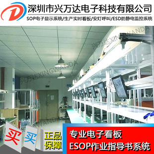 兴万达车间自动化设备数据汇总LED显示屏 生产车间目视化管理看板