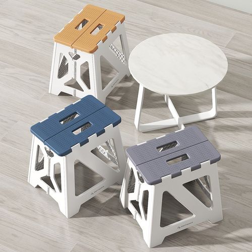 加厚塑料凳家用餐桌椅子户外便携式马扎成人换鞋凳可折叠儿童椅子