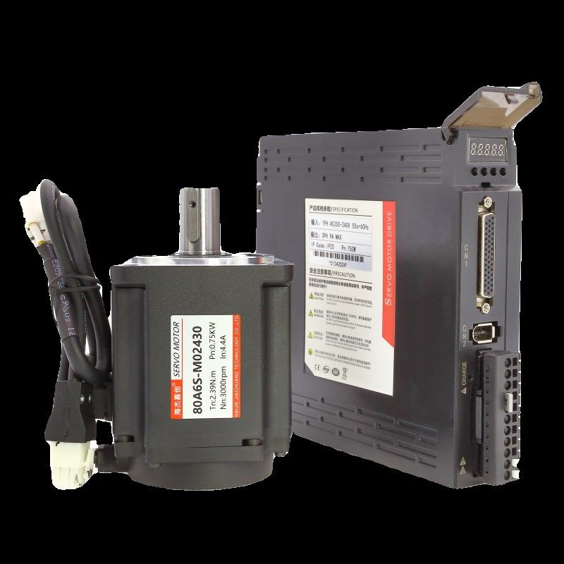 交流伺服电机套装6080高速400w750w大扭矩驱动器一体磁编绝对值,电子元器件市场,伺服电机/伺服系统/舵机,淘宝优惠券,粉丝福利购,淘宝优惠卷